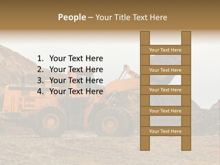 Layer Mountain Extraction PowerPoint Template