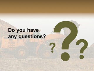 Layer Mountain Extraction PowerPoint Template