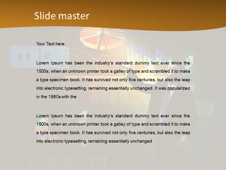 Boss Chart Corporate PowerPoint Template