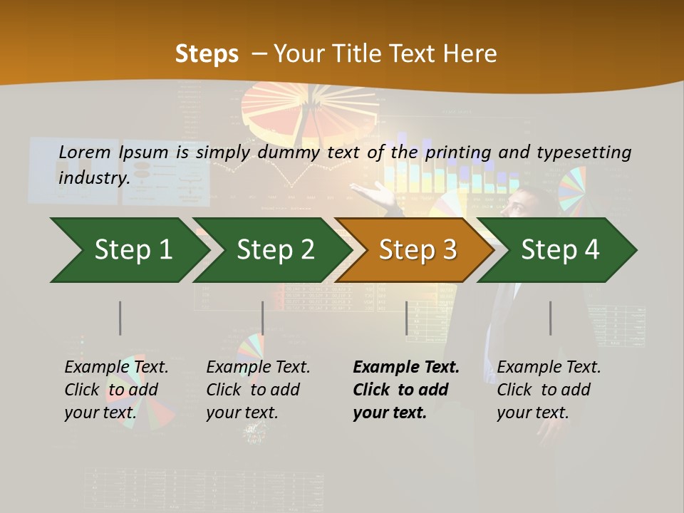 Boss Chart Corporate PowerPoint Template