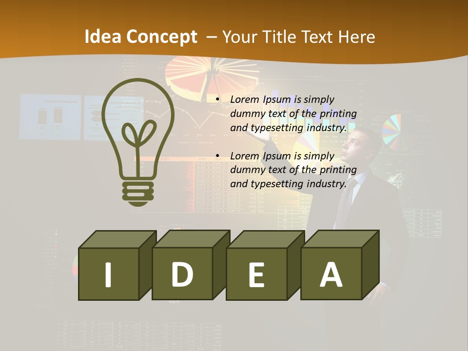 Boss Chart Corporate PowerPoint Template