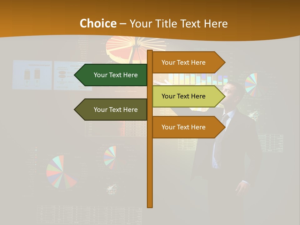 Boss Chart Corporate PowerPoint Template