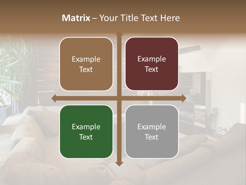 Home Domestic Stylish PowerPoint Template