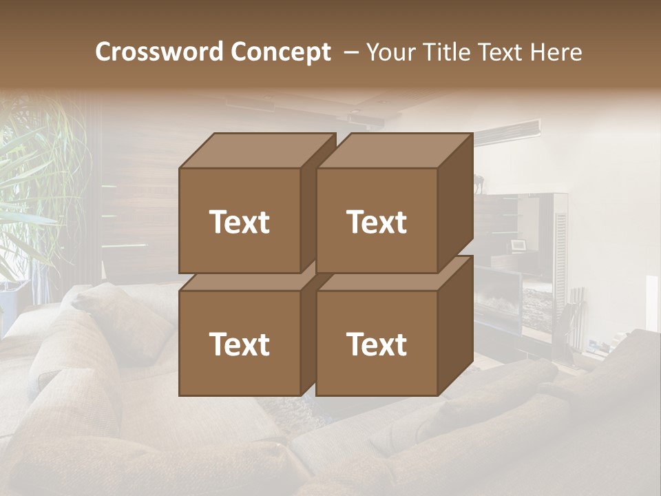 Home Domestic Stylish PowerPoint Template