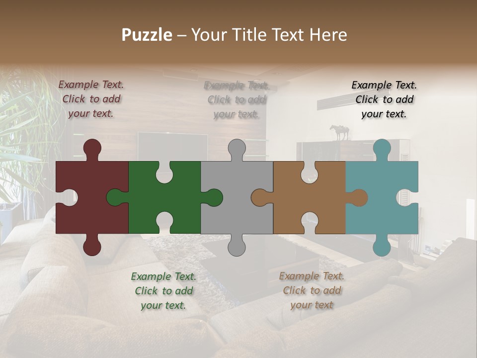 Home Domestic Stylish PowerPoint Template