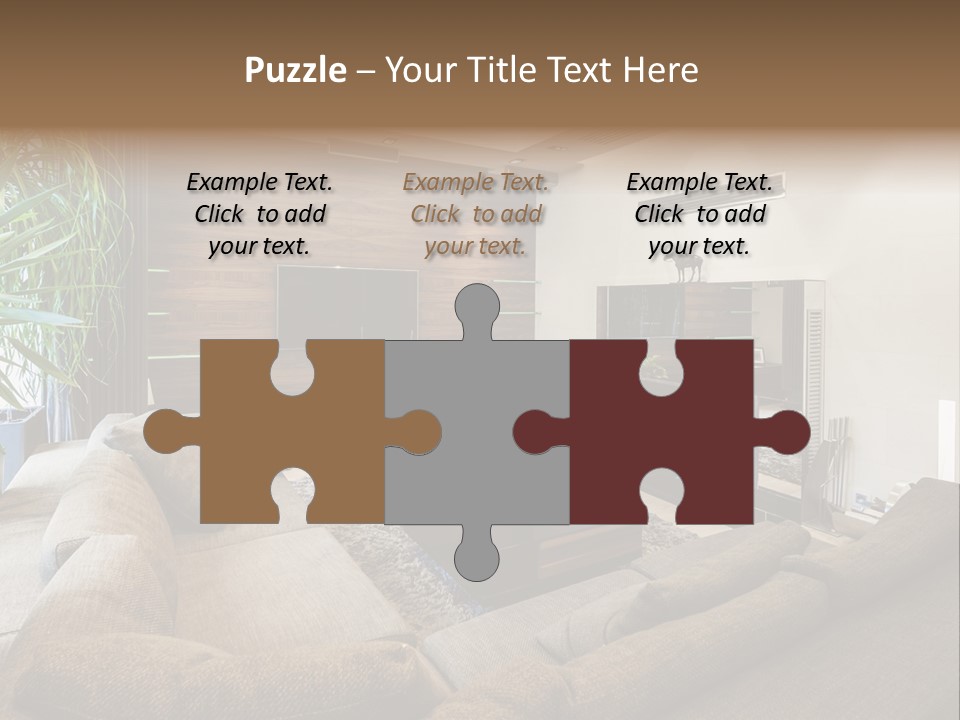 Home Domestic Stylish PowerPoint Template