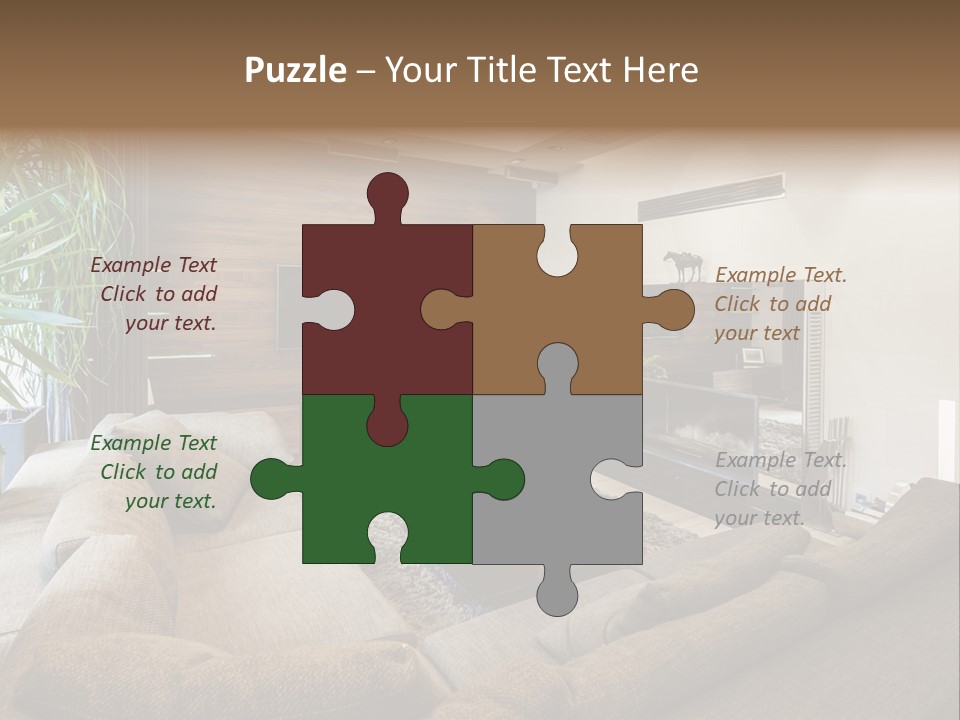 Home Domestic Stylish PowerPoint Template