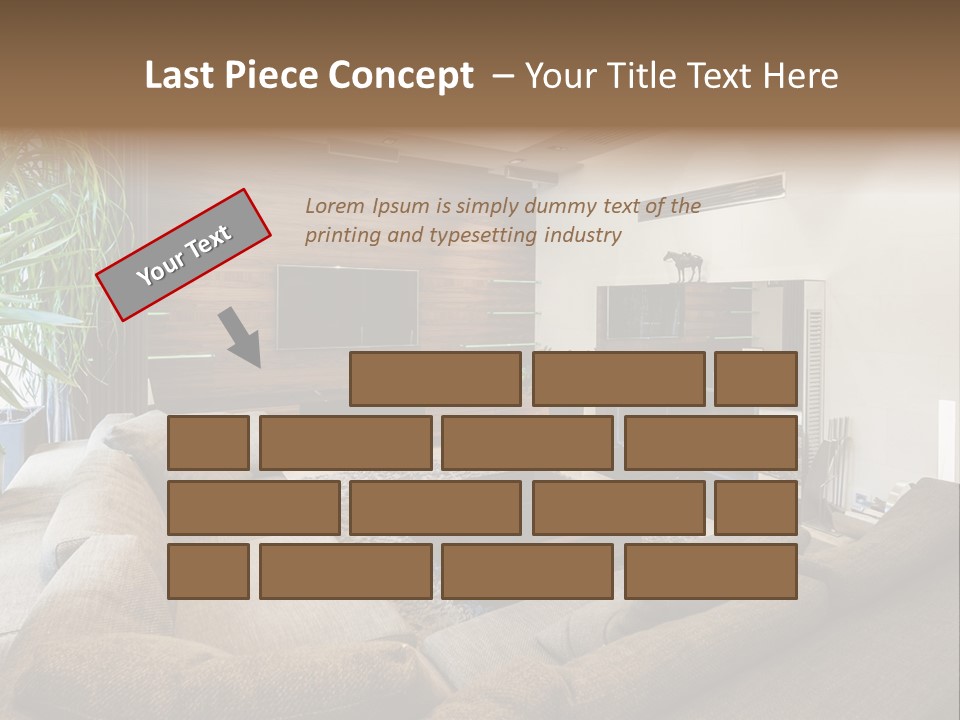 Home Domestic Stylish PowerPoint Template