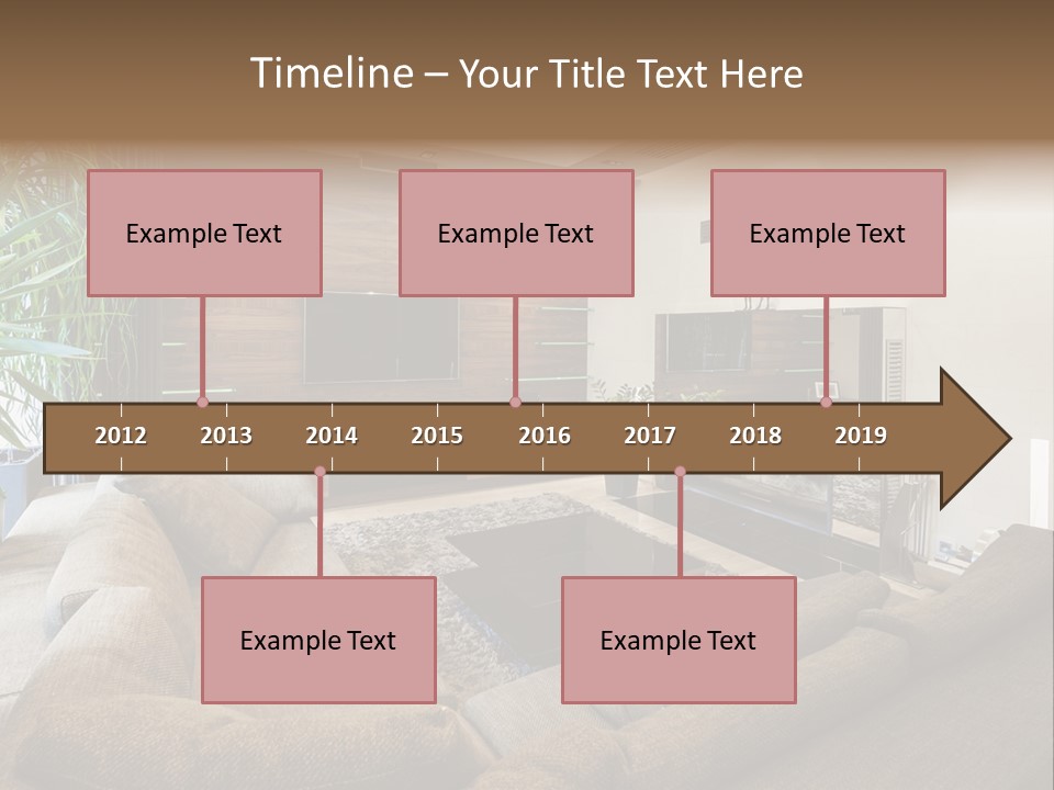 Home Domestic Stylish PowerPoint Template