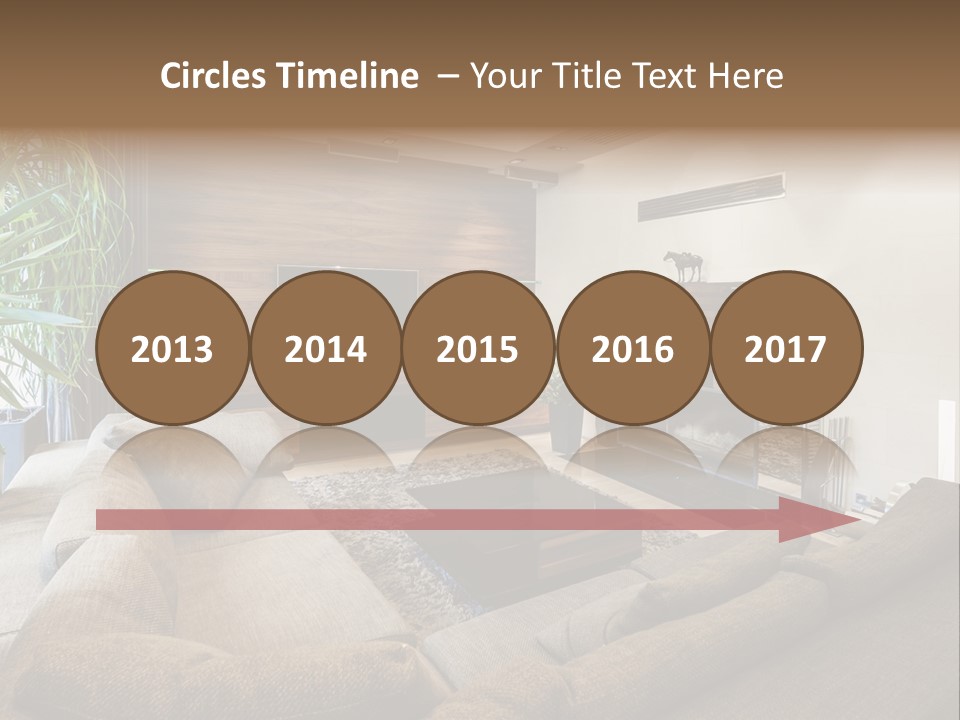 Home Domestic Stylish PowerPoint Template