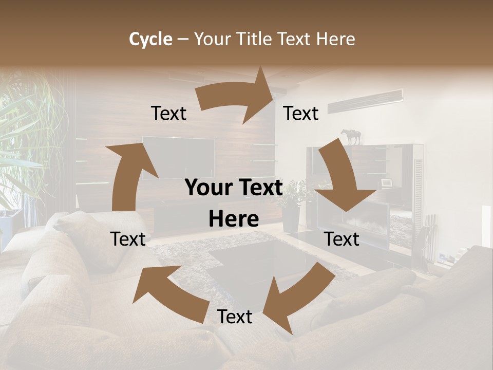 Home Domestic Stylish PowerPoint Template