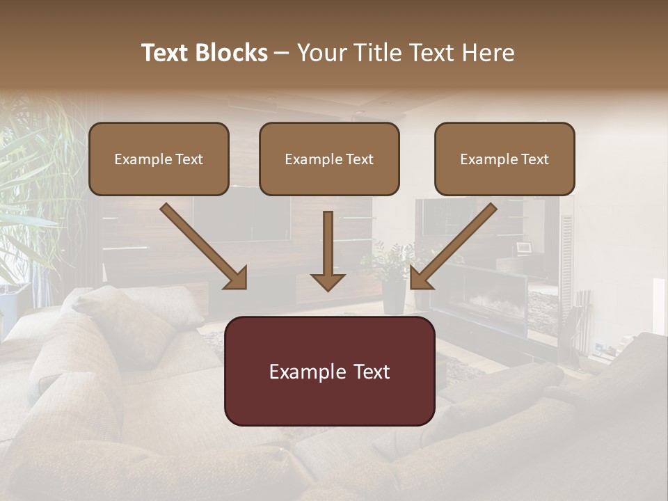 Home Domestic Stylish PowerPoint Template
