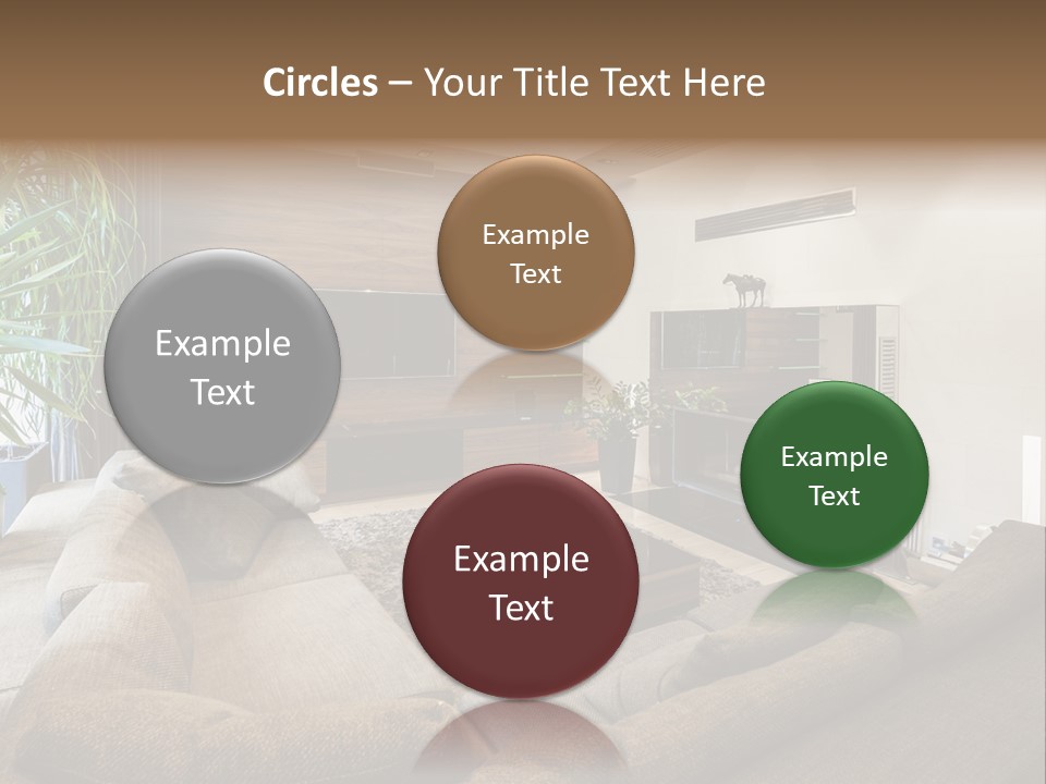 Home Domestic Stylish PowerPoint Template