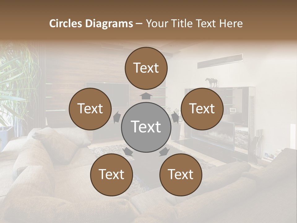 Home Domestic Stylish PowerPoint Template