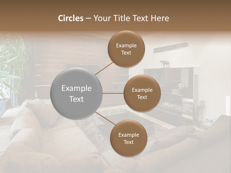 Home Domestic Stylish PowerPoint Template