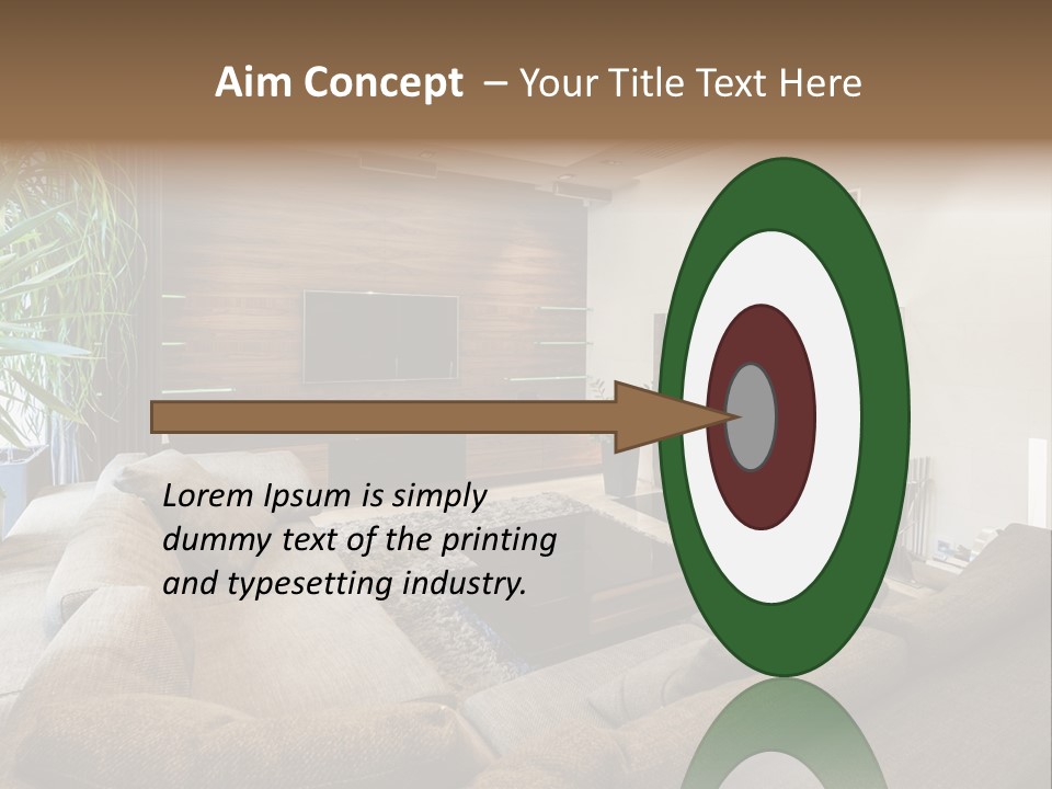 Home Domestic Stylish PowerPoint Template