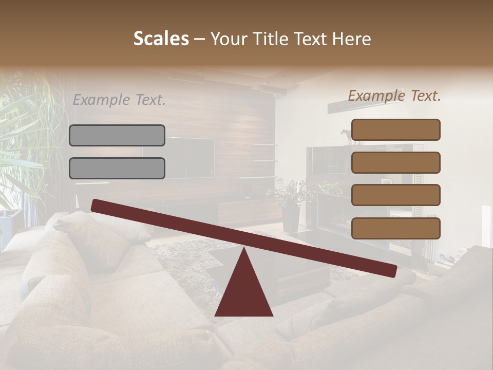 Home Domestic Stylish PowerPoint Template
