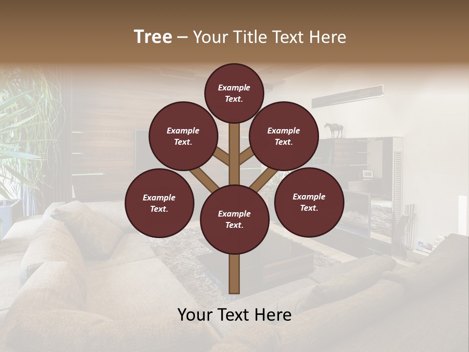 Home Domestic Stylish PowerPoint Template