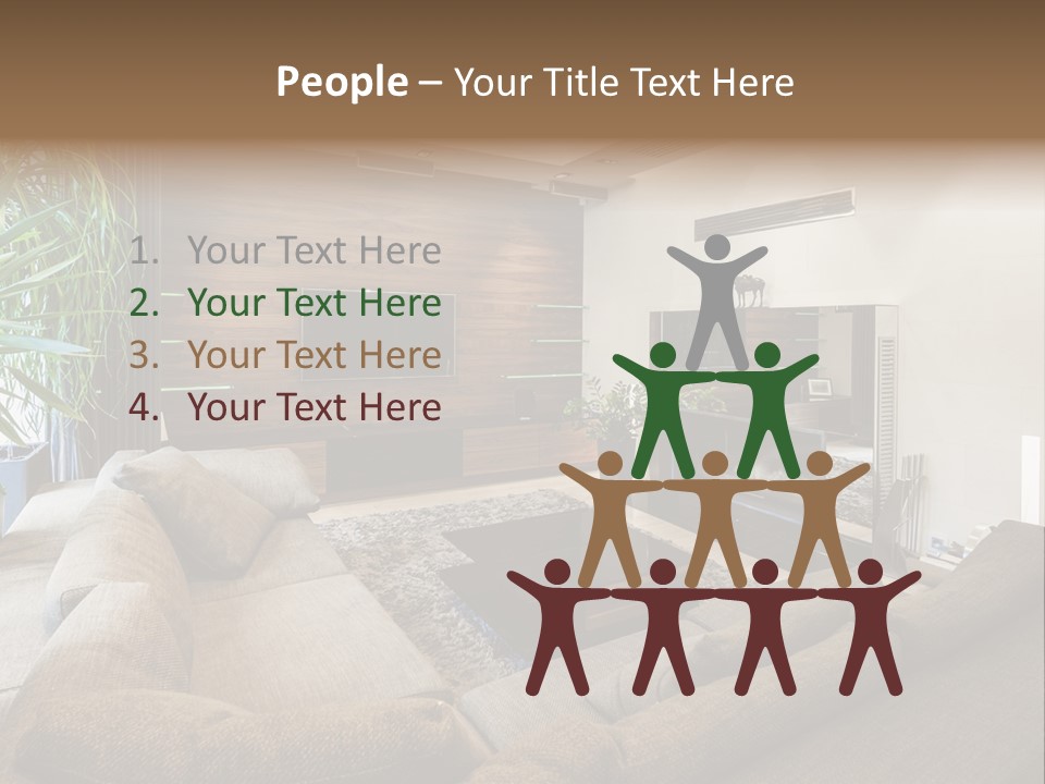 Home Domestic Stylish PowerPoint Template