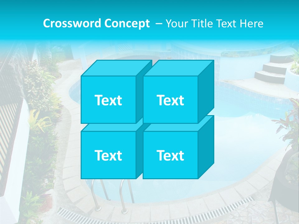 Hotel Pool Prestige PowerPoint Template