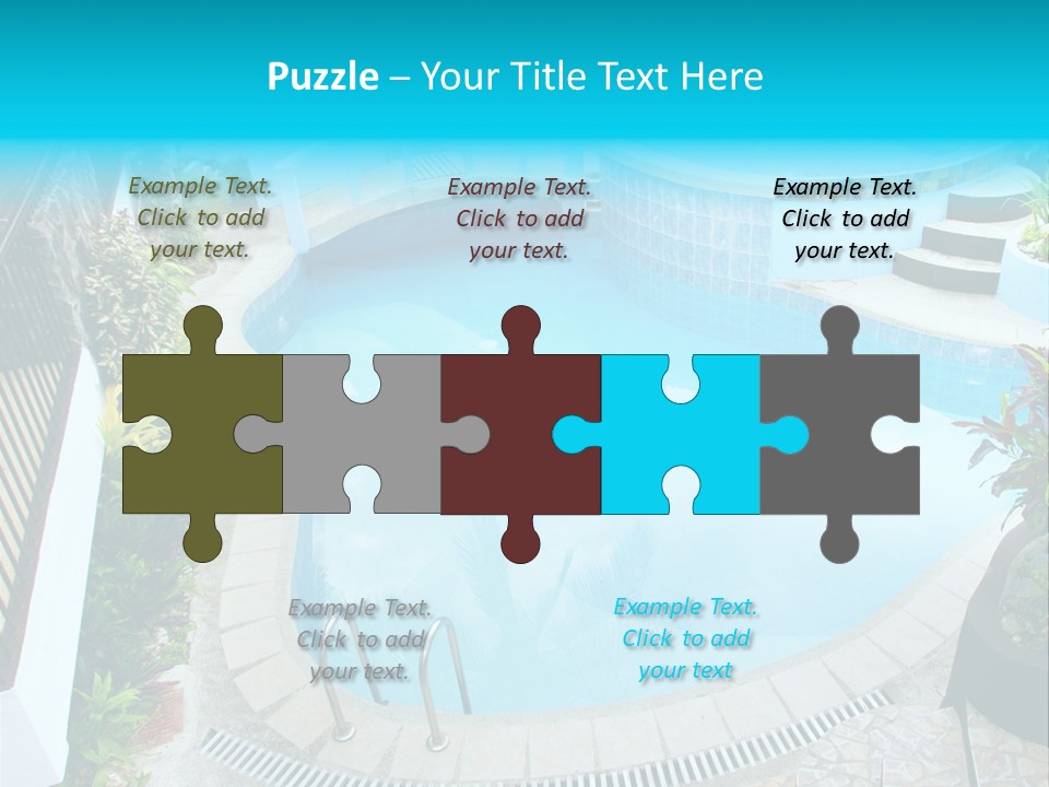 Hotel Pool Prestige PowerPoint Template