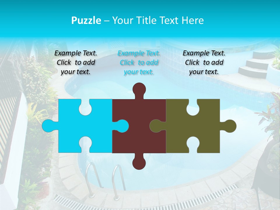 Hotel Pool Prestige PowerPoint Template