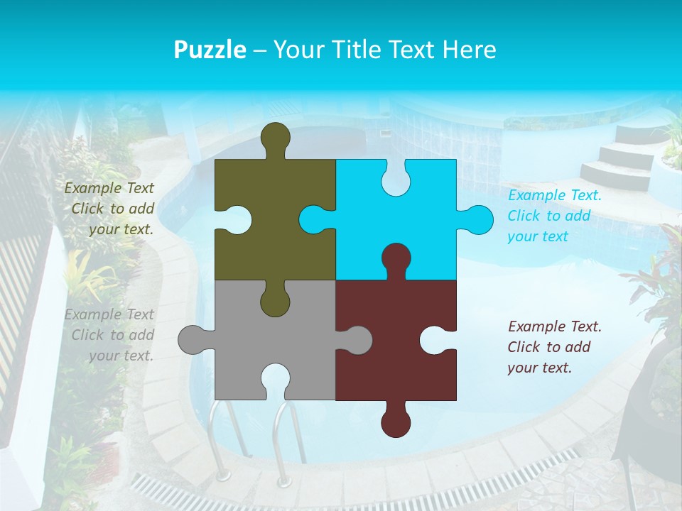 Hotel Pool Prestige PowerPoint Template