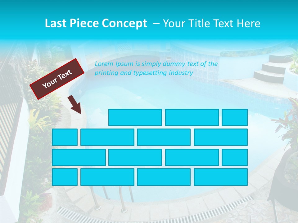Hotel Pool Prestige PowerPoint Template