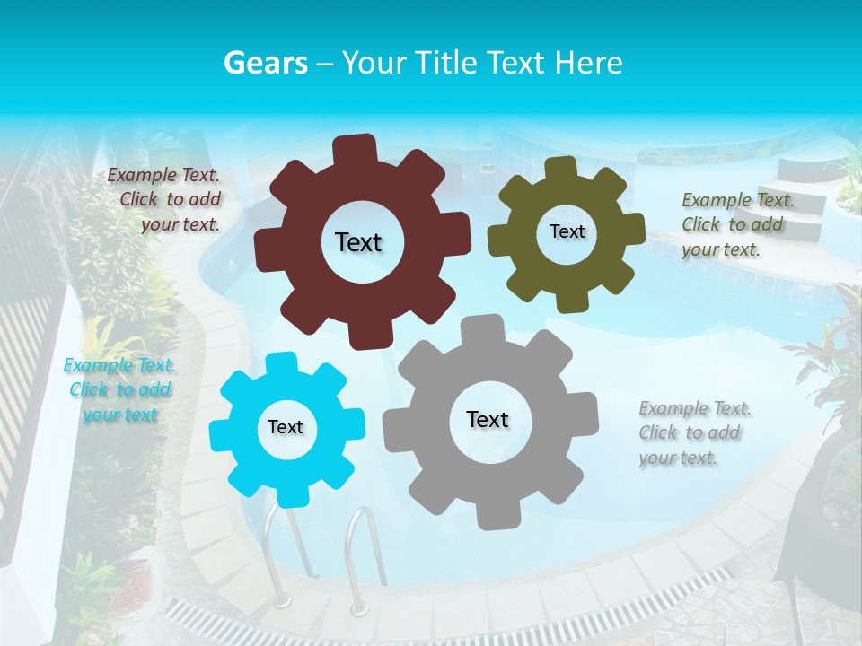 Hotel Pool Prestige PowerPoint Template