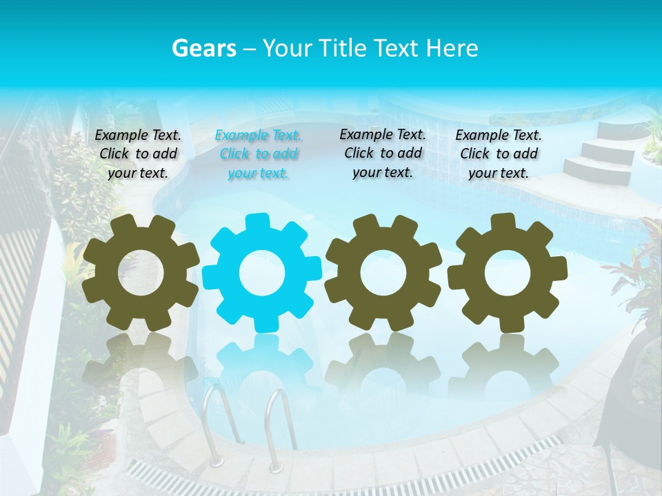 Hotel Pool Prestige PowerPoint Template