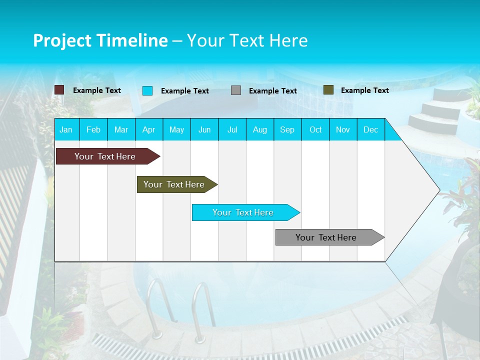 Hotel Pool Prestige PowerPoint Template