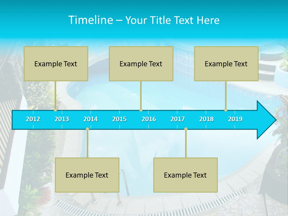Hotel Pool Prestige PowerPoint Template