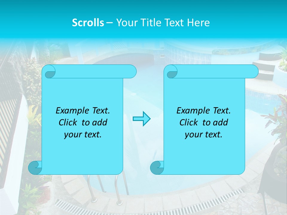 Hotel Pool Prestige PowerPoint Template
