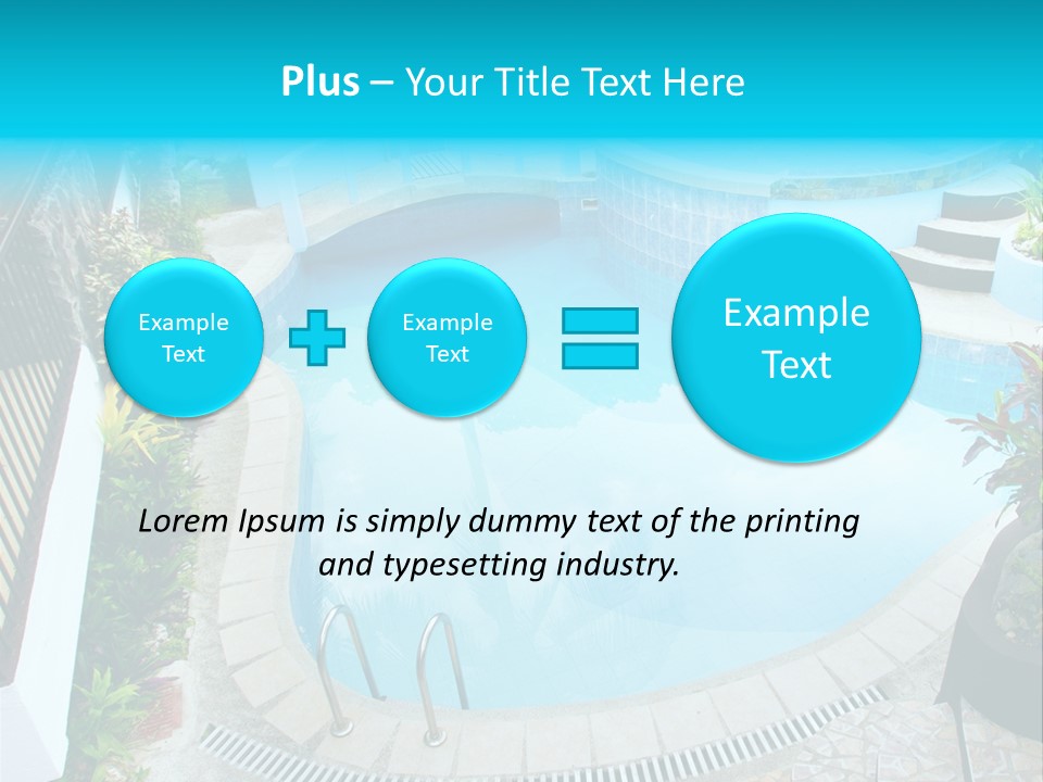 Hotel Pool Prestige PowerPoint Template