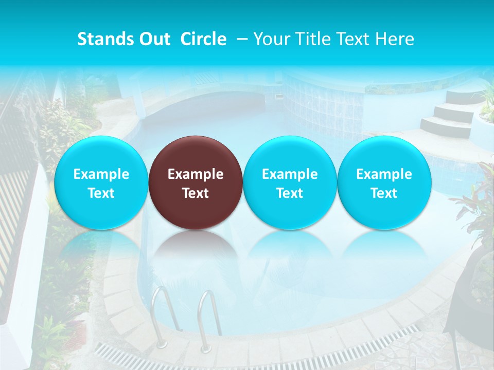 Hotel Pool Prestige PowerPoint Template