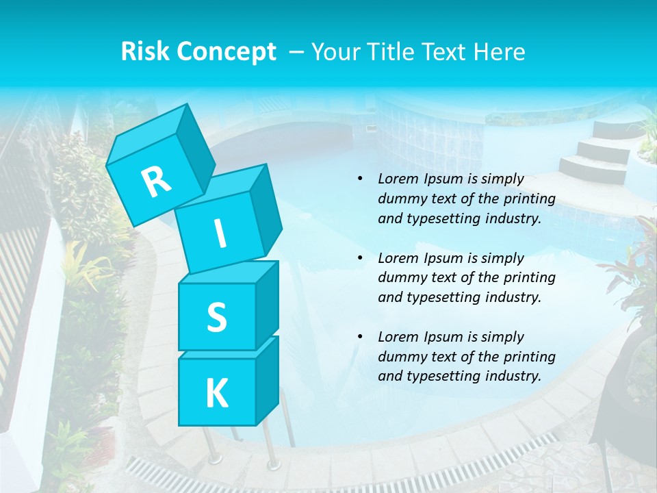 Hotel Pool Prestige PowerPoint Template