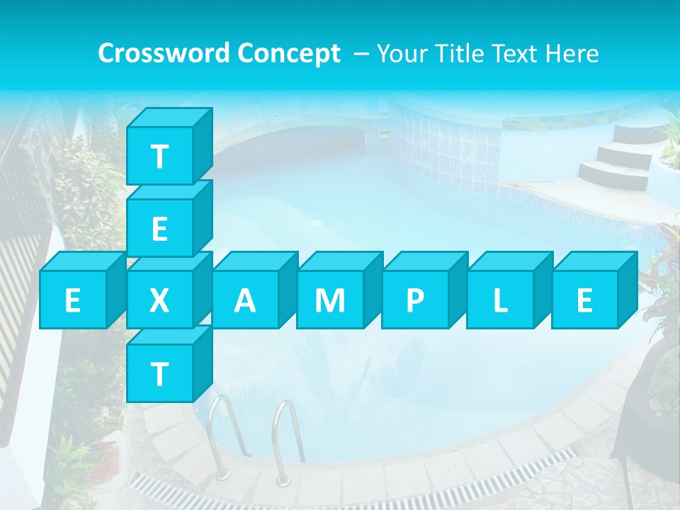 Hotel Pool Prestige PowerPoint Template