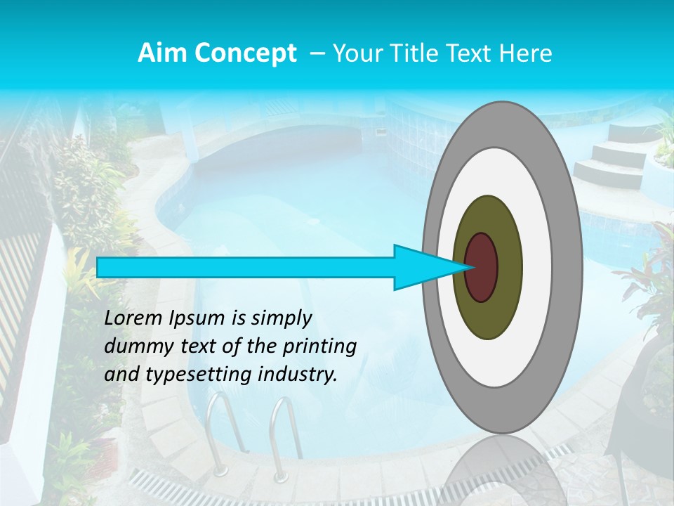 Hotel Pool Prestige PowerPoint Template