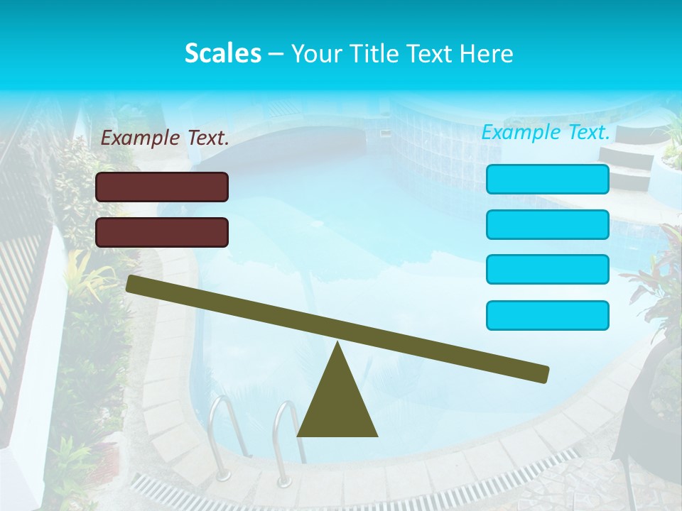 Hotel Pool Prestige PowerPoint Template