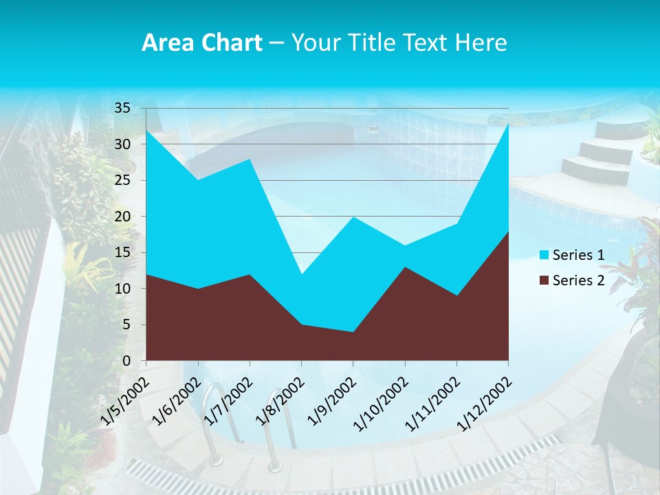 Hotel Pool Prestige PowerPoint Template