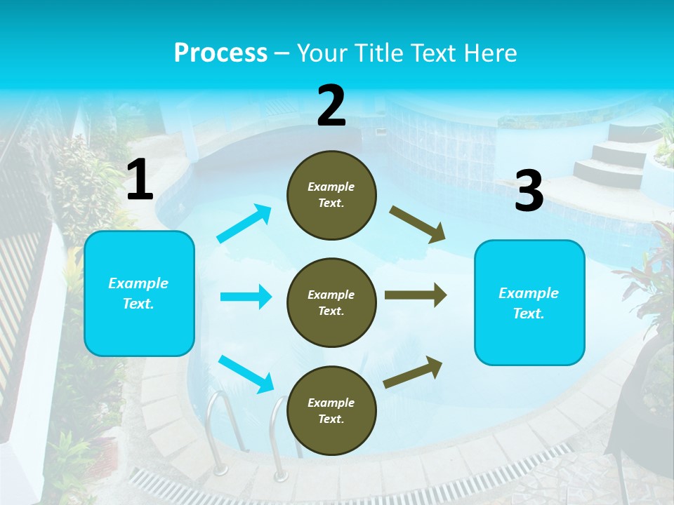 Hotel Pool Prestige PowerPoint Template