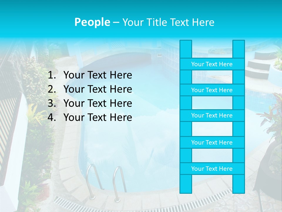 Hotel Pool Prestige PowerPoint Template