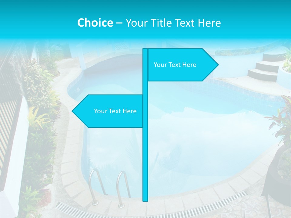 Hotel Pool Prestige PowerPoint Template
