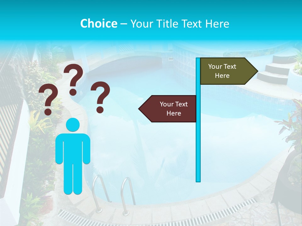Hotel Pool Prestige PowerPoint Template