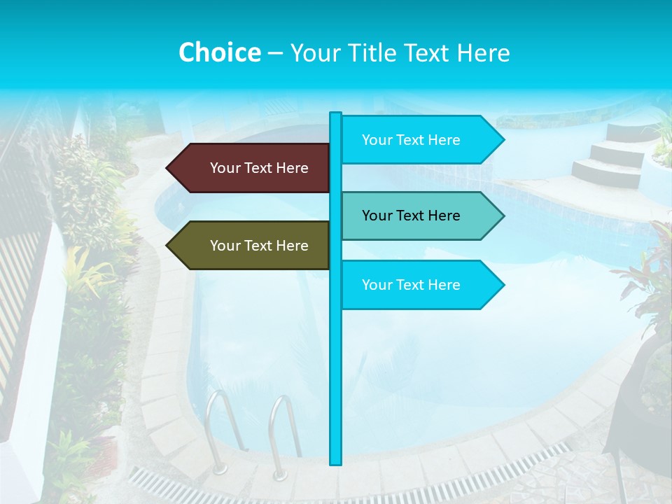 Hotel Pool Prestige PowerPoint Template