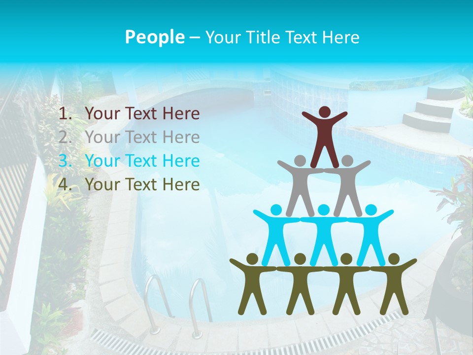 Hotel Pool Prestige PowerPoint Template