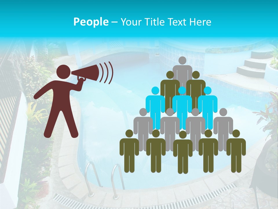 Hotel Pool Prestige PowerPoint Template