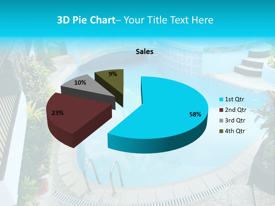 Hotel Pool Prestige PowerPoint Template
