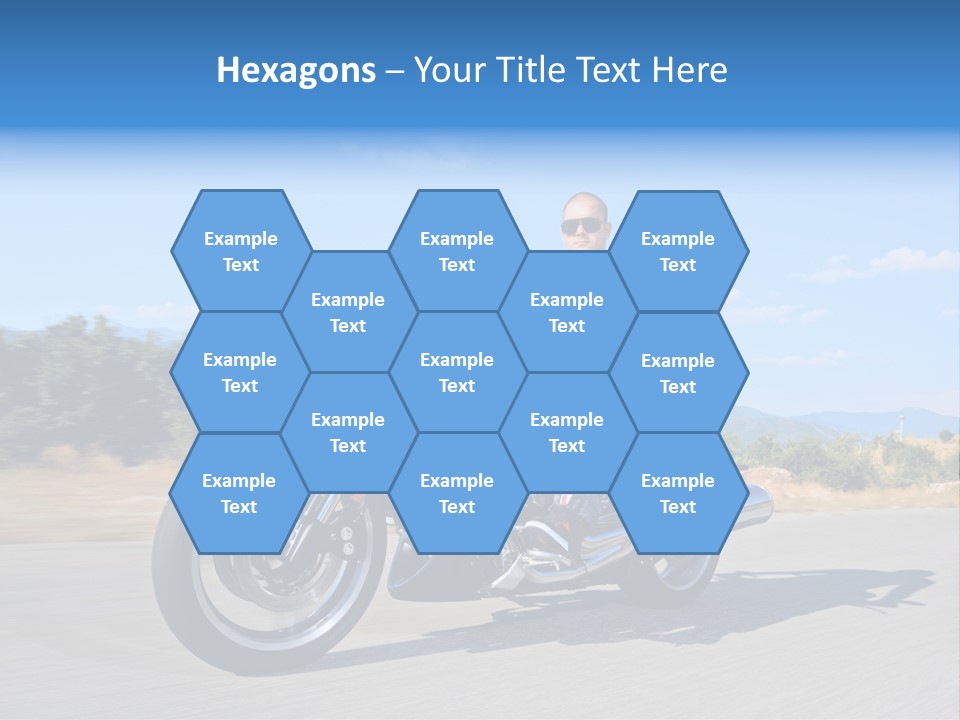 Ride Rider Fast PowerPoint Template