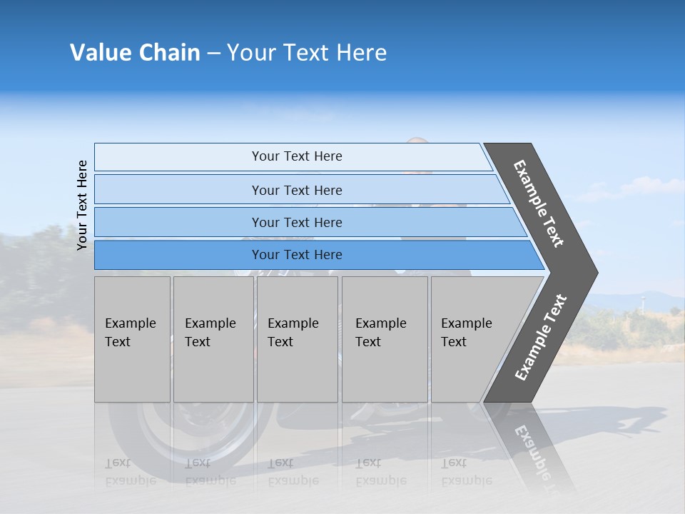 Ride Rider Fast PowerPoint Template